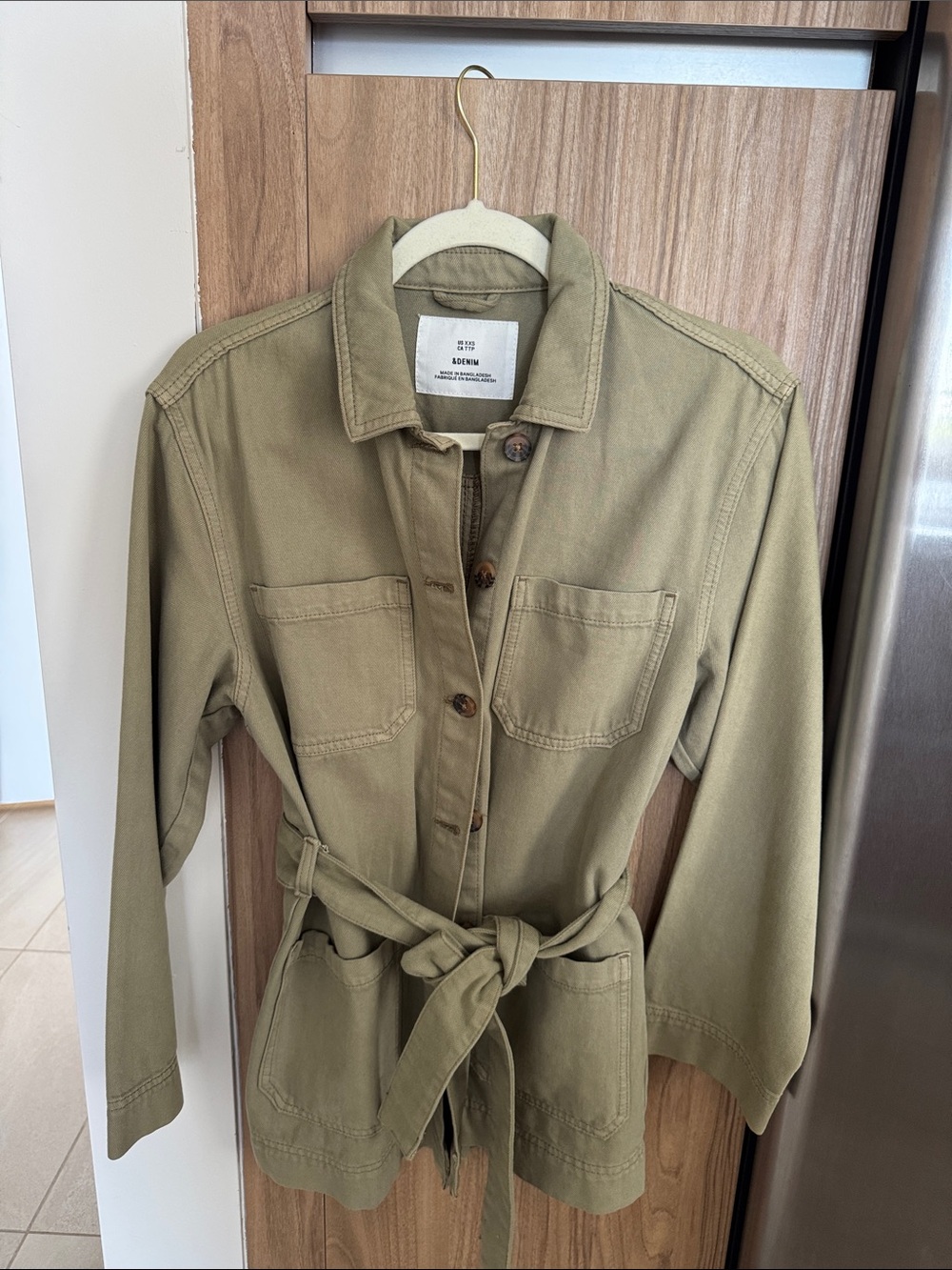 Jacket with Belt
